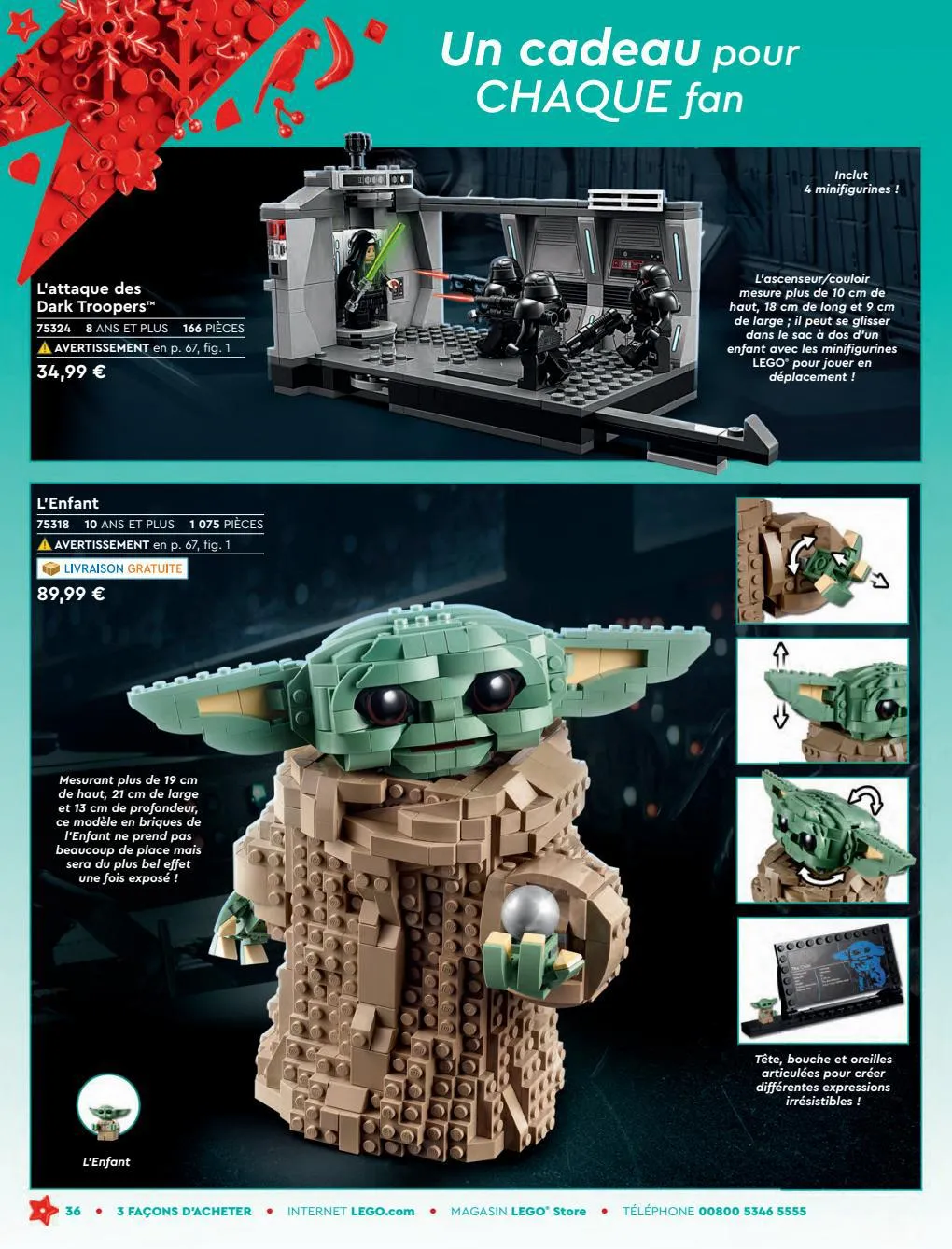 Catalogue LEGO FRANCE Christmas 2022, page 00036