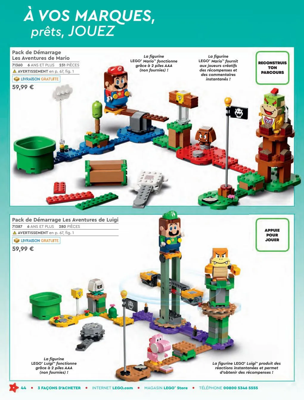 Catalogue LEGO FRANCE Christmas 2022, page 00044