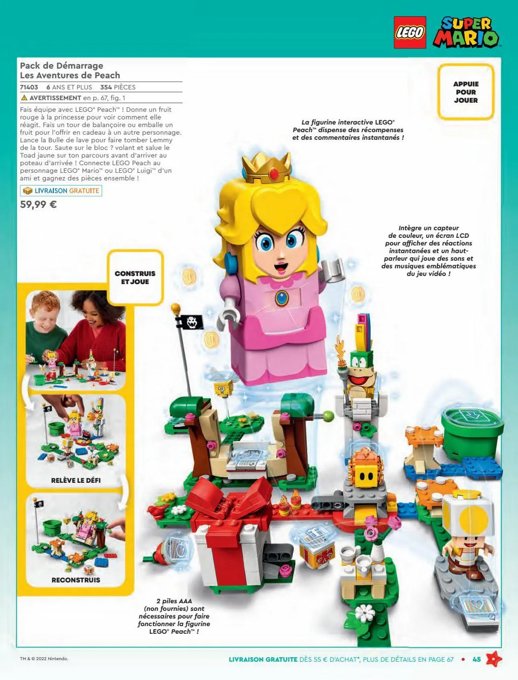 Catalogue LEGO FRANCE Christmas 2022, page 00045