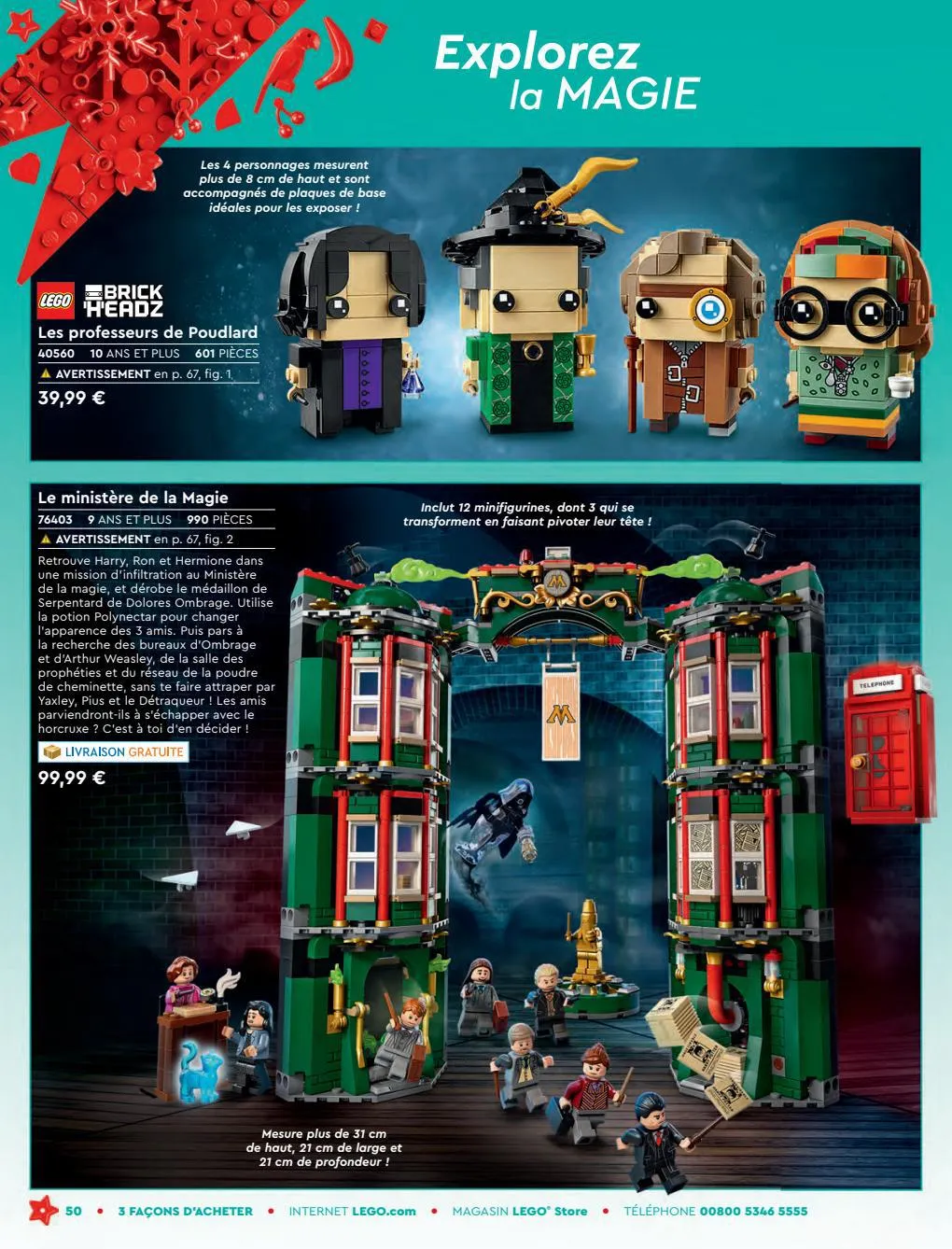 Catalogue LEGO FRANCE Christmas 2022, page 00050