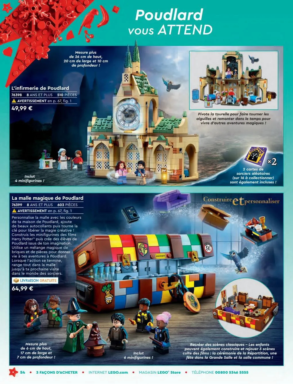 Catalogue LEGO FRANCE Christmas 2022, page 00054