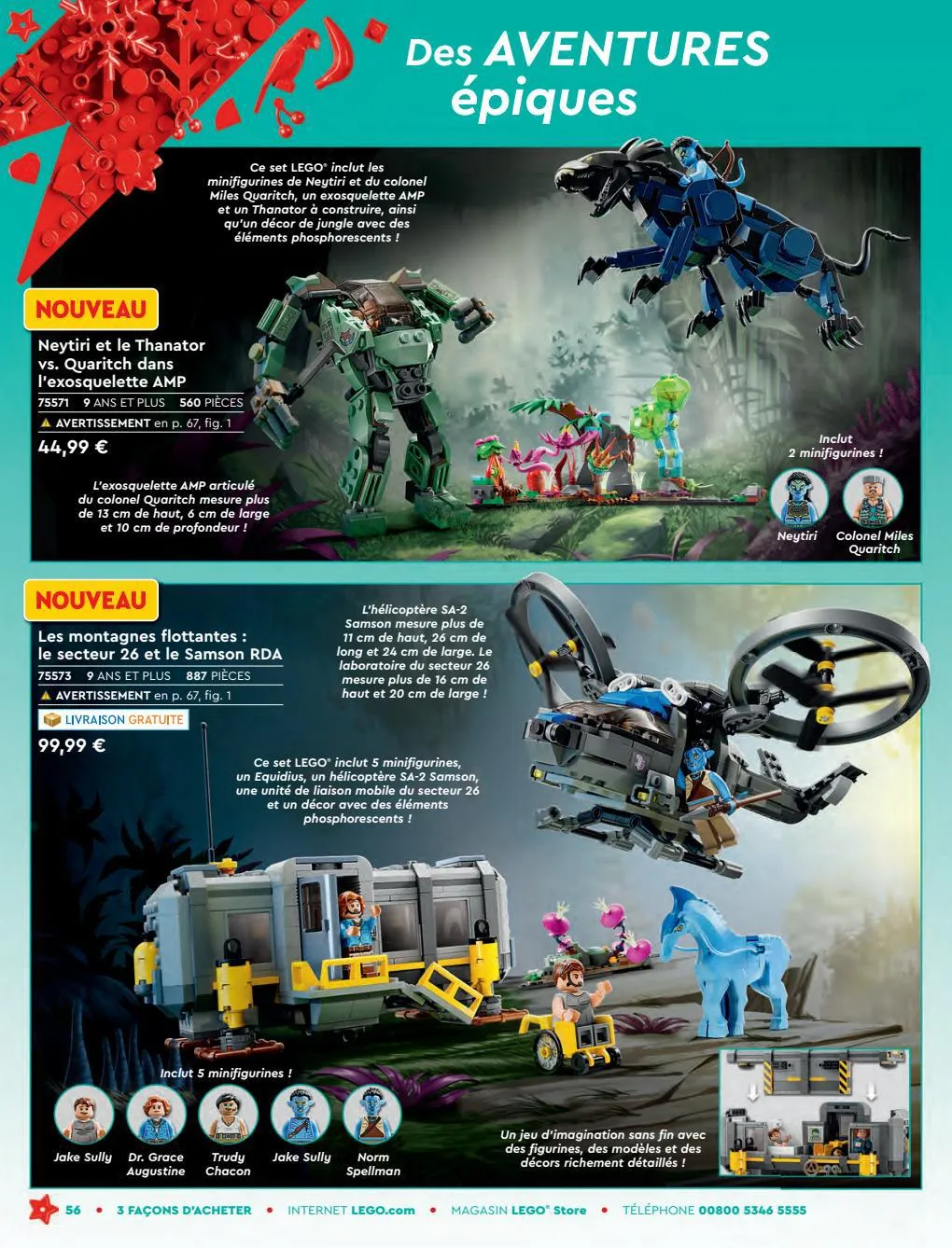 Catalogue LEGO FRANCE Christmas 2022, page 00056