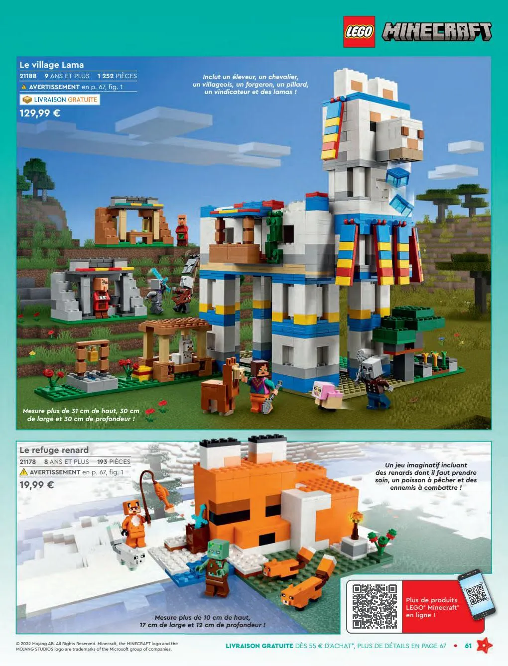 Catalogue LEGO FRANCE Christmas 2022, page 00061