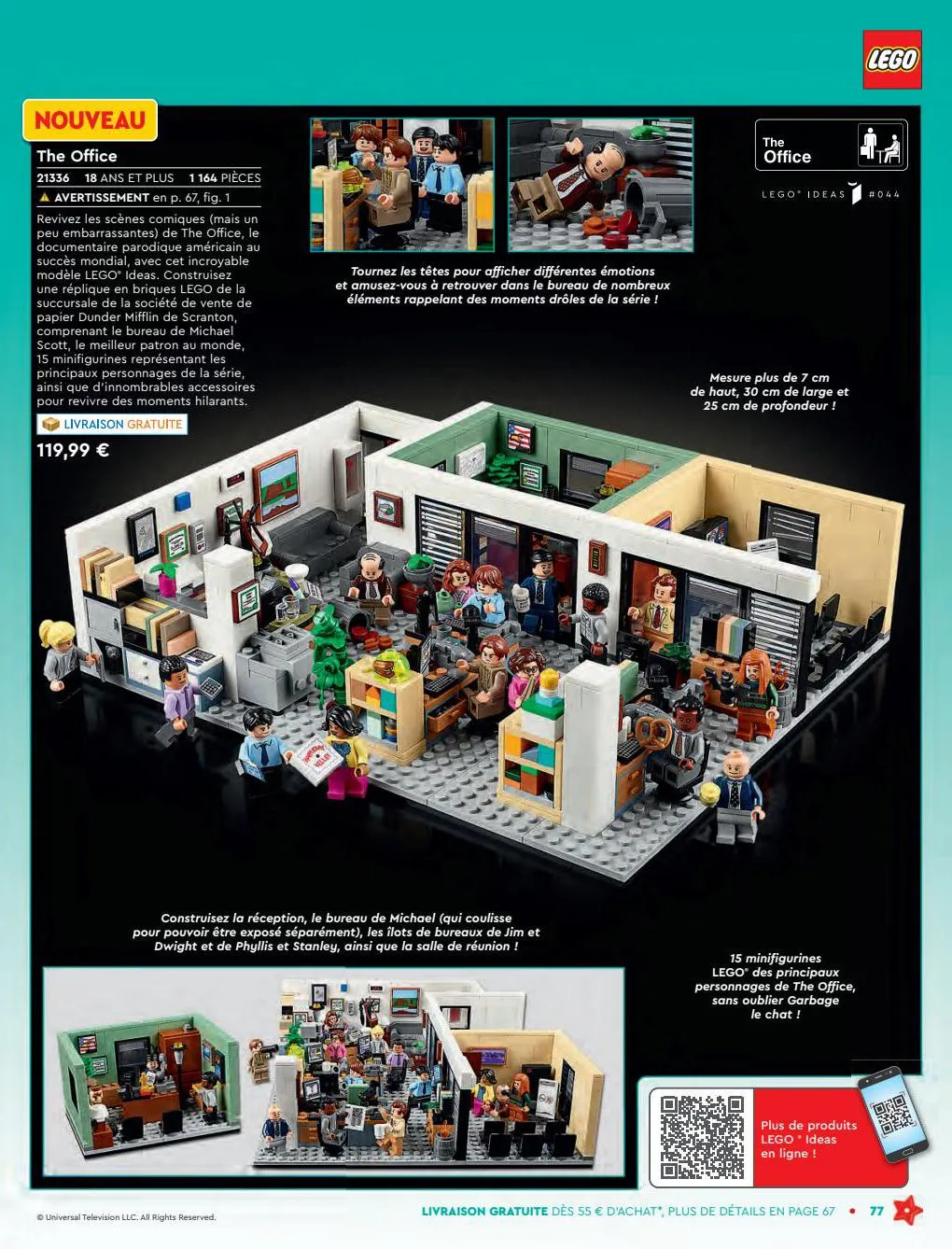 Catalogue LEGO FRANCE Christmas 2022, page 00077