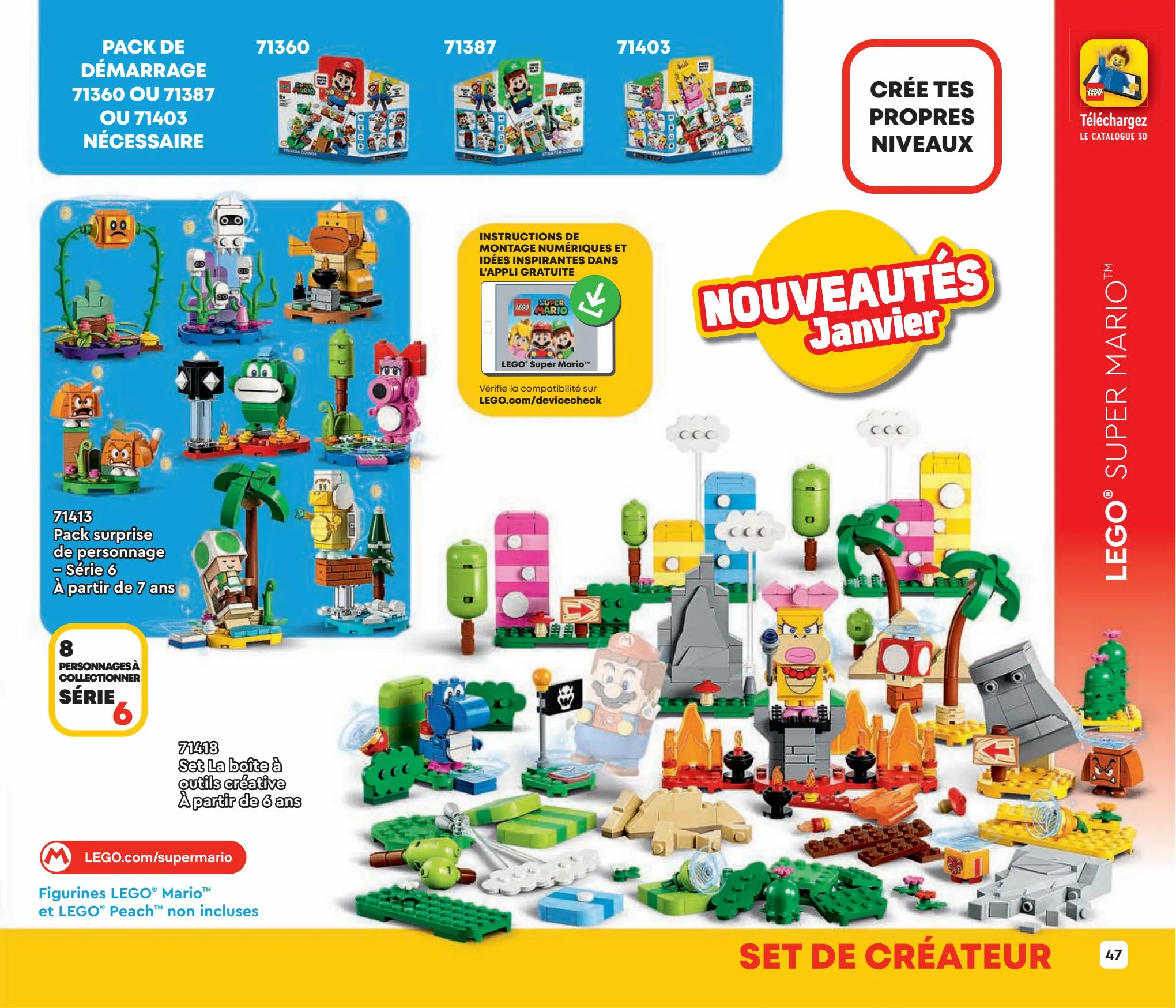Catalogue Catalogue LEGO Janvier-Juin, page 00047