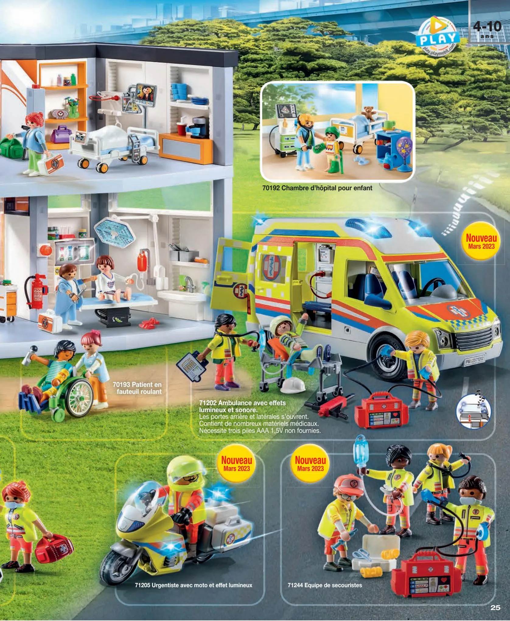 Catalogue Catalogue PLAYMOBIL®, page 00025