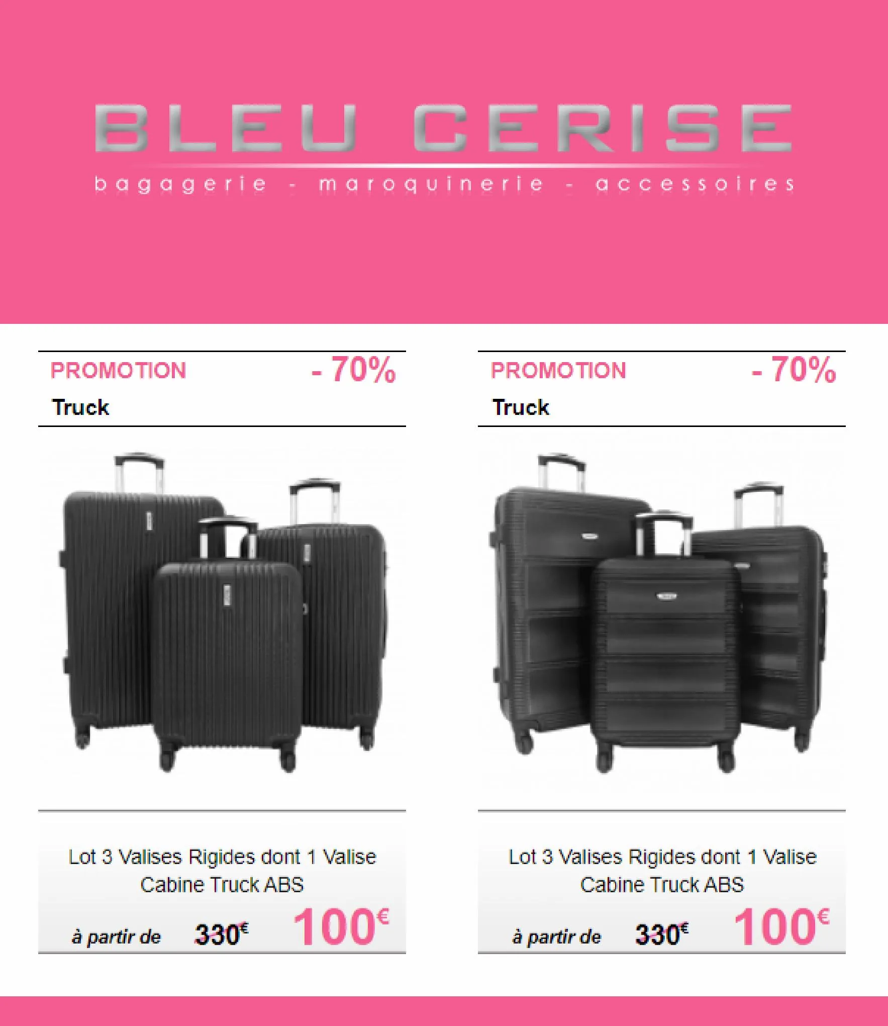 Catalogue Promotions Bleu Cerise!, page 00002