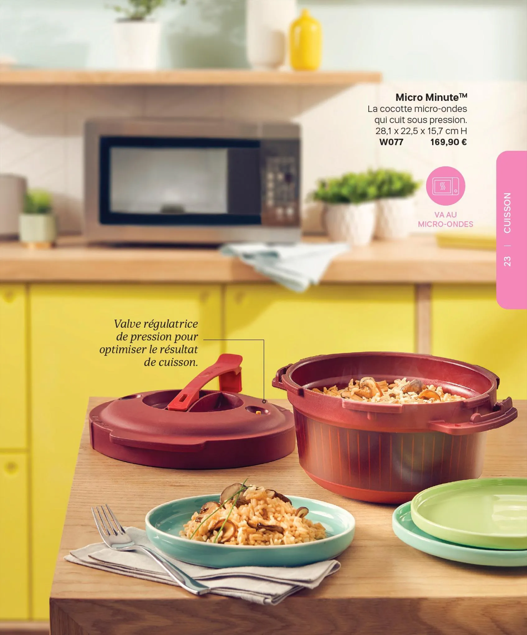 ② Tupperware MicroMinute - Cuiseur à Pression Micro-Ondes