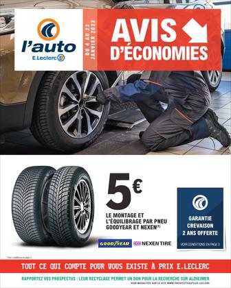 Promos de Voitures, Motos et Accessoires dans le prospectus à E.Leclerc L'Auto ( 4 jours de plus)