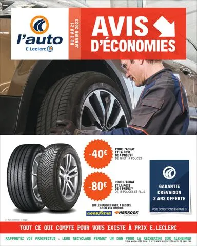 Catalogue E.Leclerc L'Auto