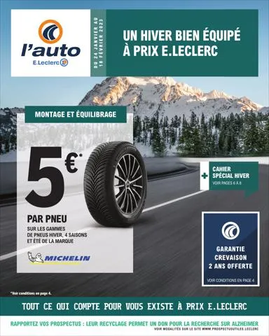 Catalogue E.Leclerc L'Auto