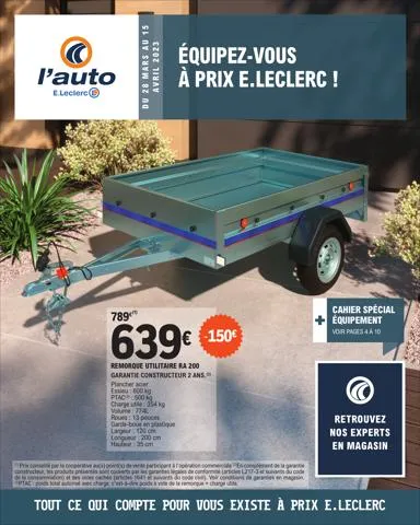 Catalogue E.Leclerc L'Auto