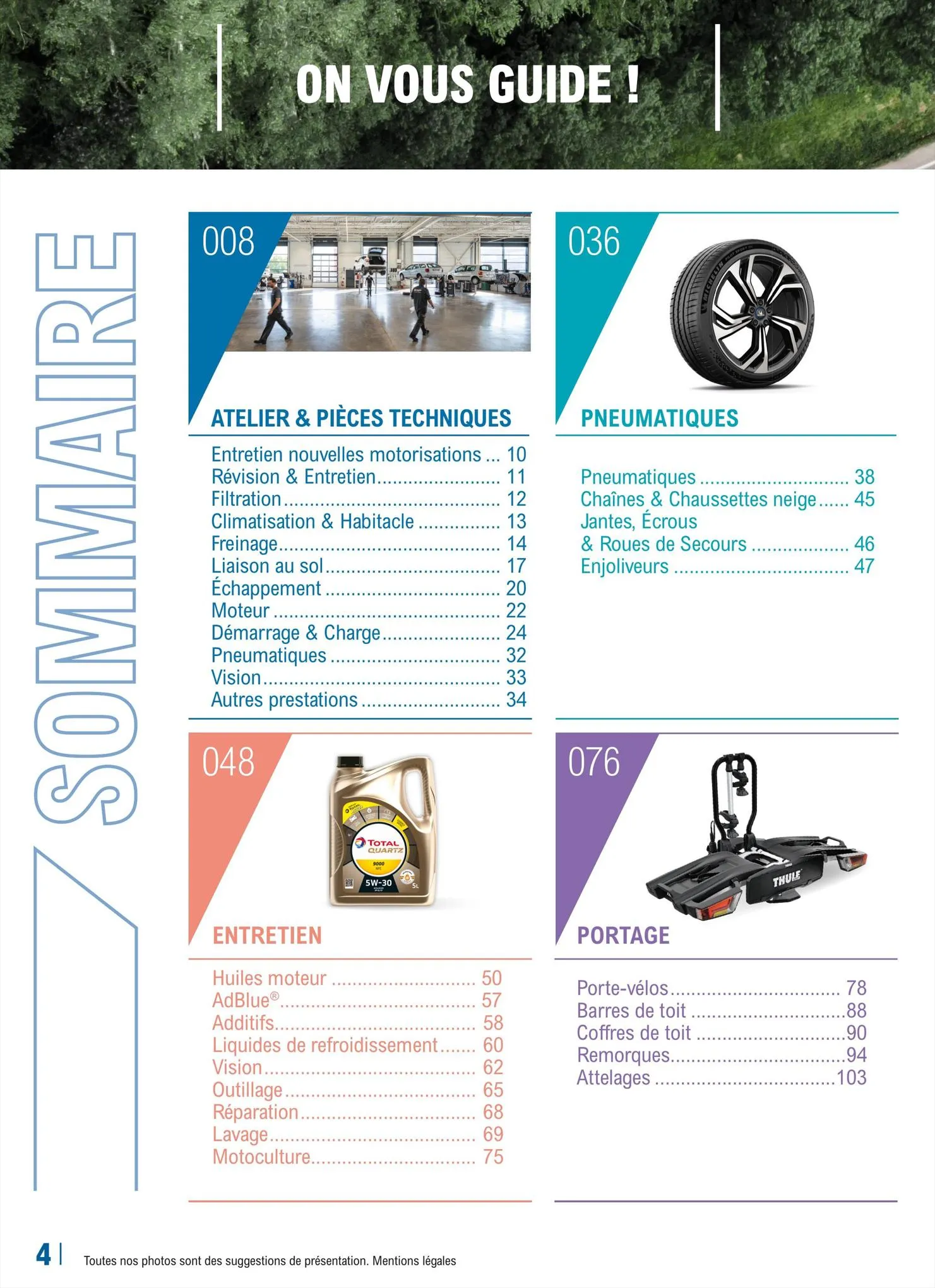 Catalogue Guide équipement auto 2023/2024, page 00004