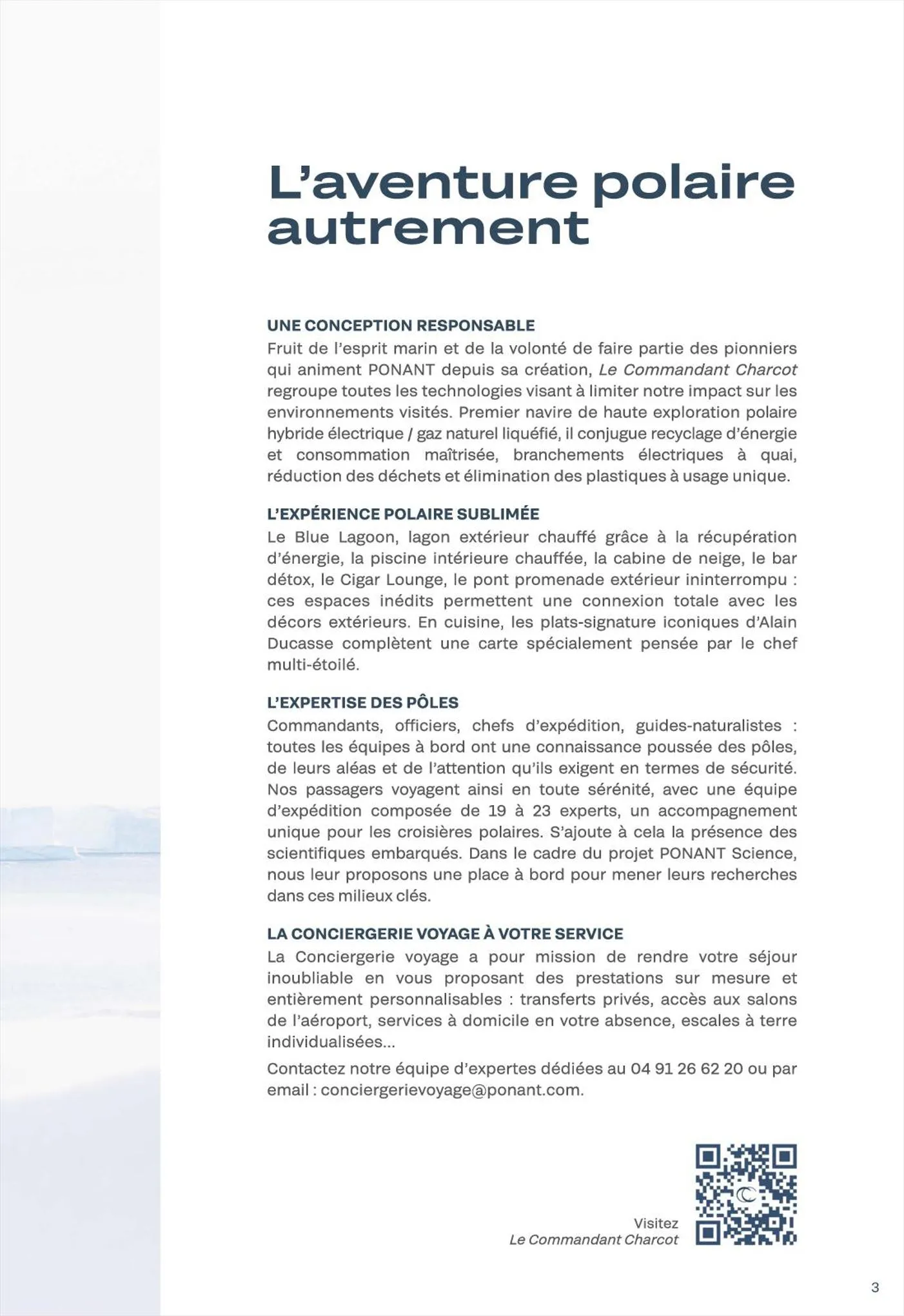 Catalogue Le Commandant Charcot 2023, page 00003
