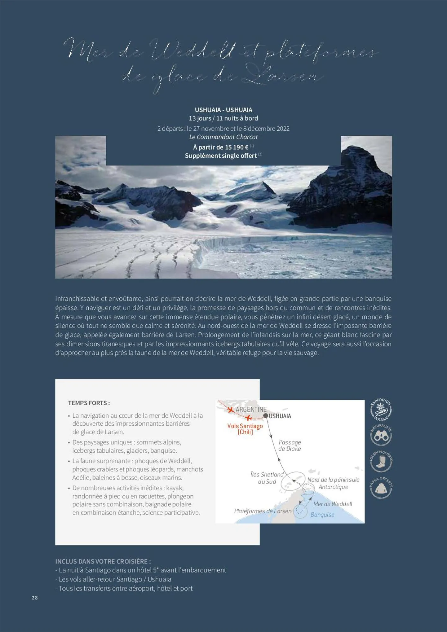 Catalogue Sélection de croisières hiver 2022-2023, page 00028