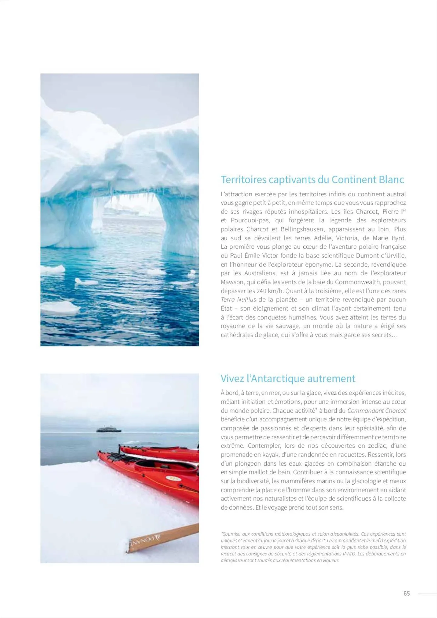 Catalogue Brochure hiver 2022-2023, page 00065