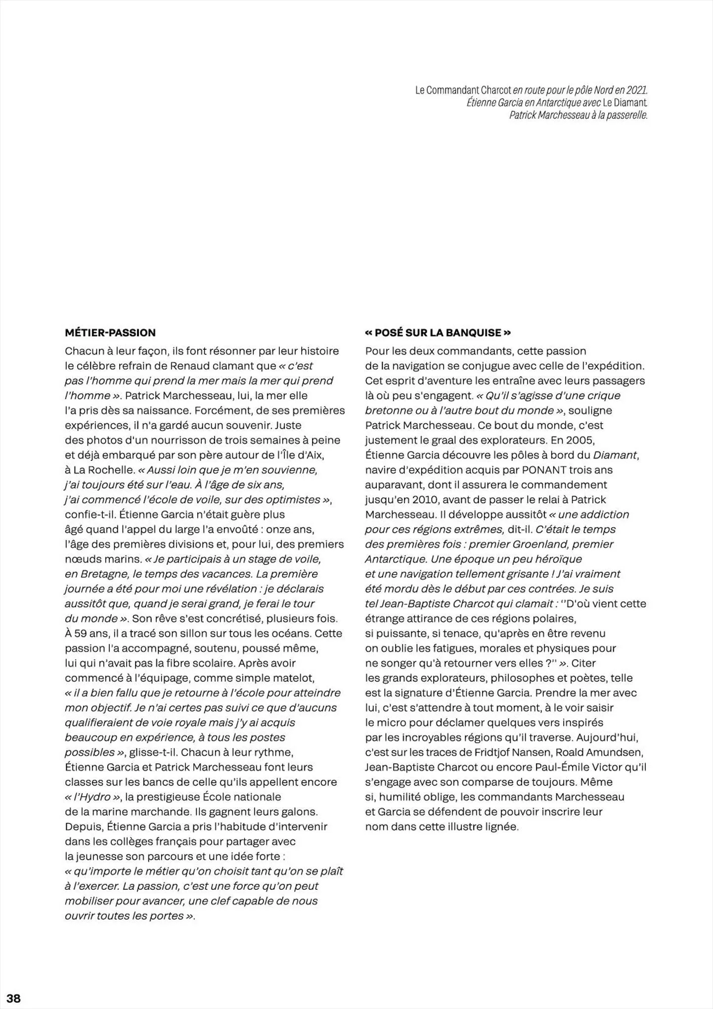Catalogue Brochure Le Commandant Charcot 2022-2023, page 00038