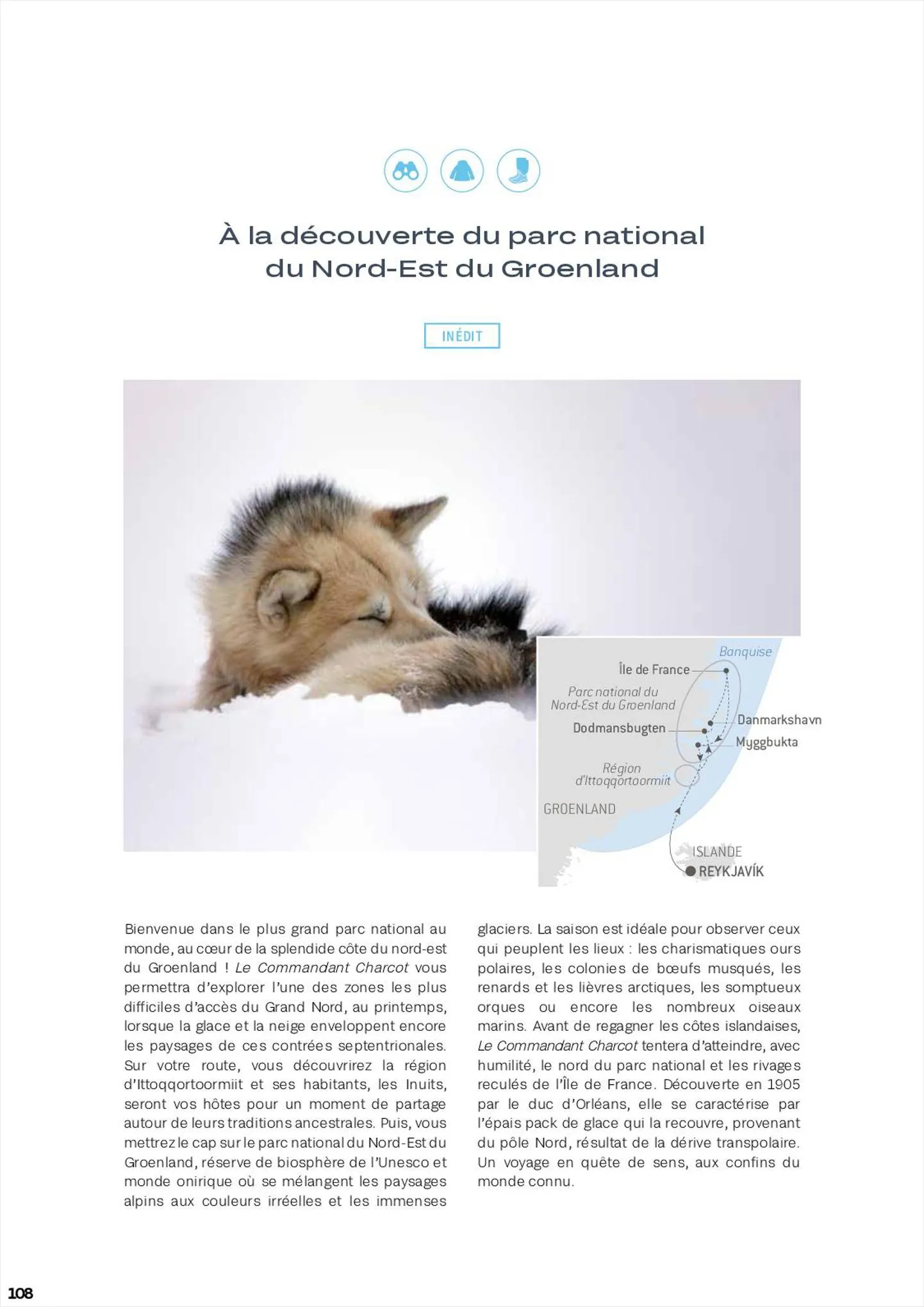 Catalogue Brochure Le Commandant Charcot 2022-2023, page 00108