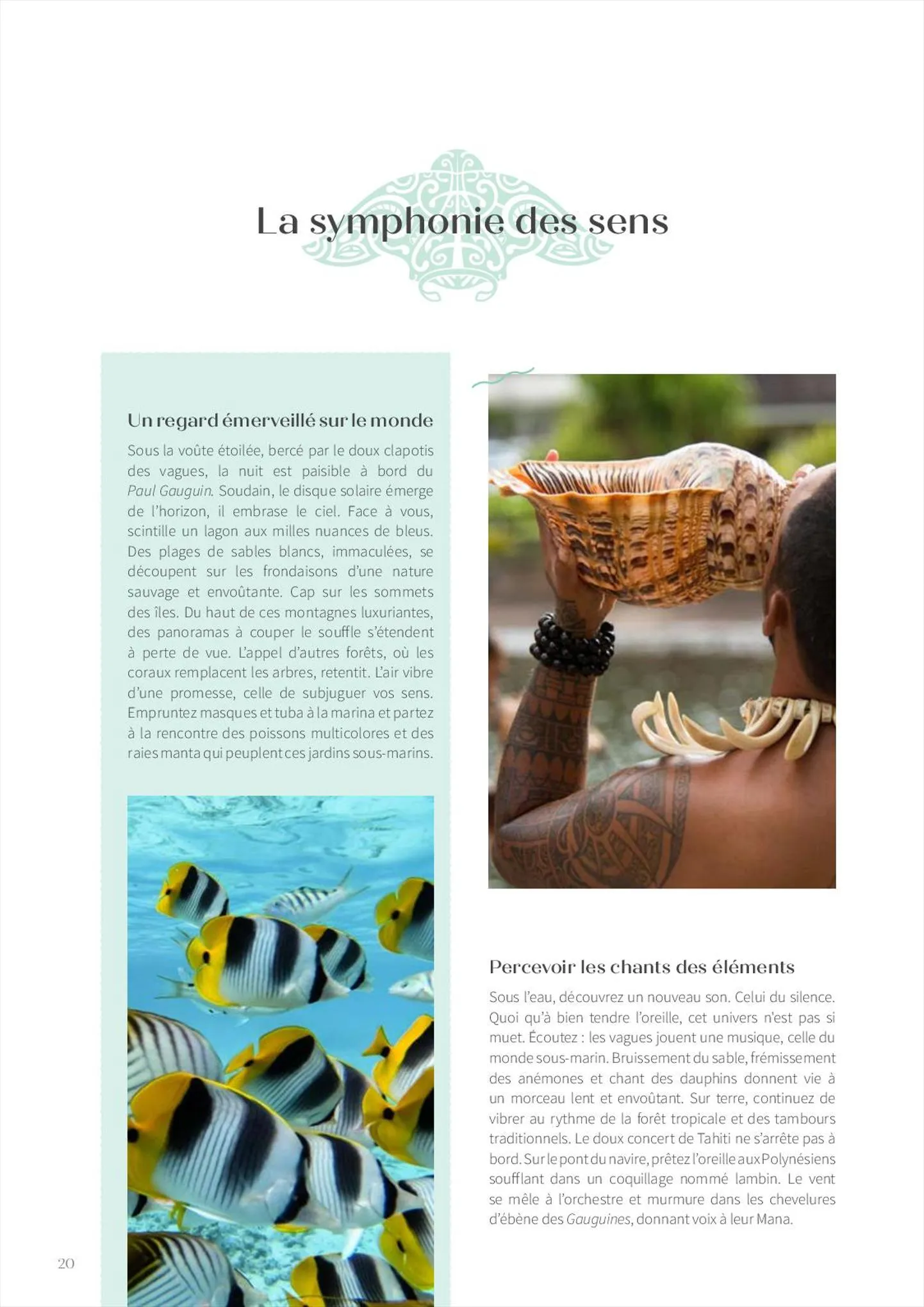 Catalogue Paul Gauguin Croisières 2022-2023, page 00022