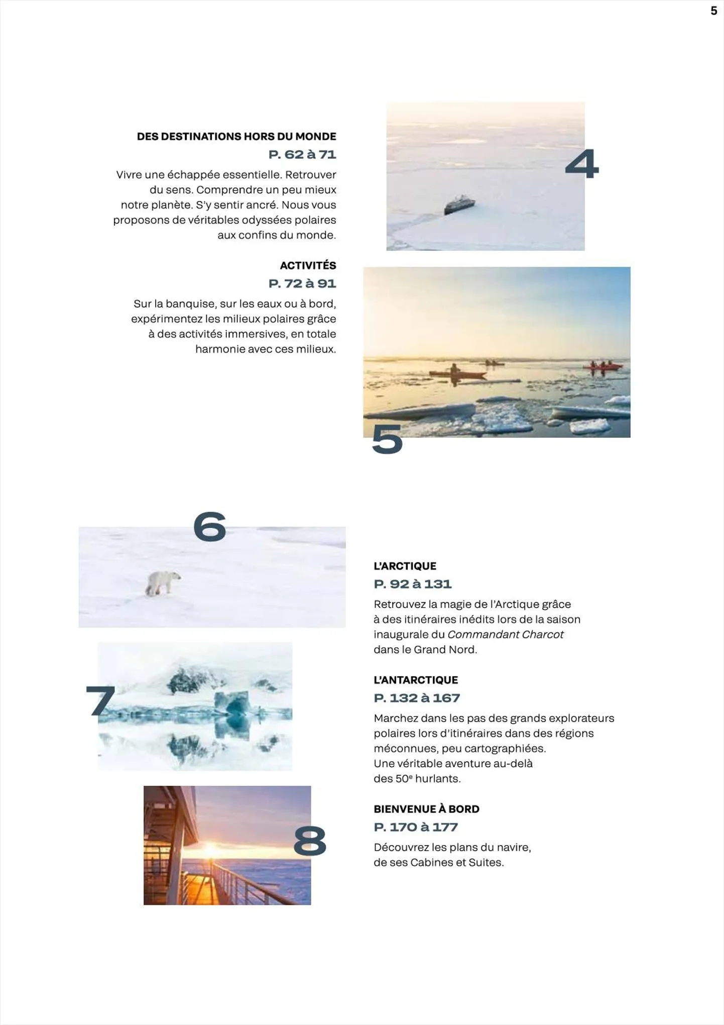 Catalogue Brochure Le Commandant Charcot 2022-2023, page 00005