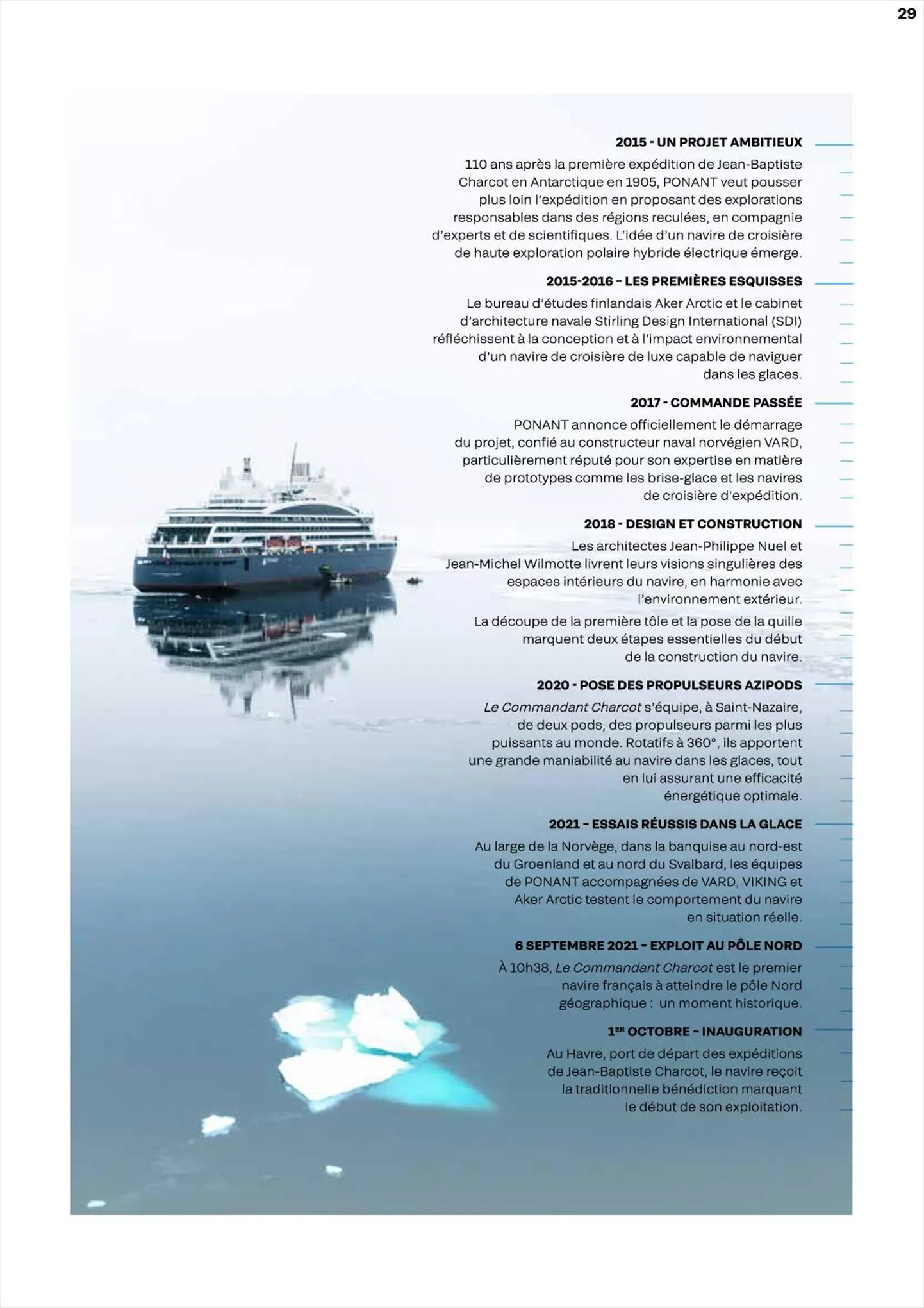 Catalogue Brochure Le Commandant Charcot 2022-2023, page 00029