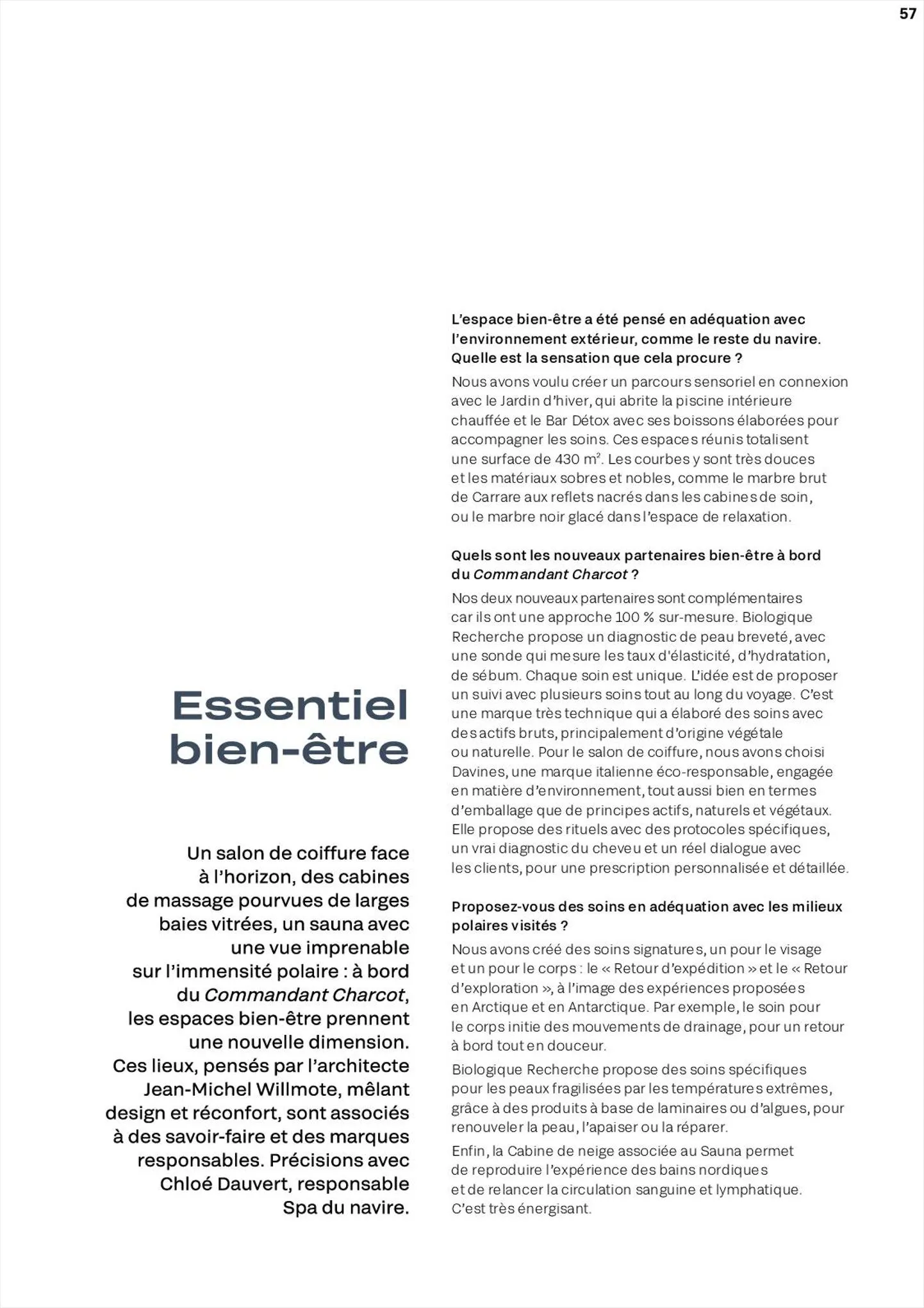 Catalogue Brochure Le Commandant Charcot 2022-2023, page 00057
