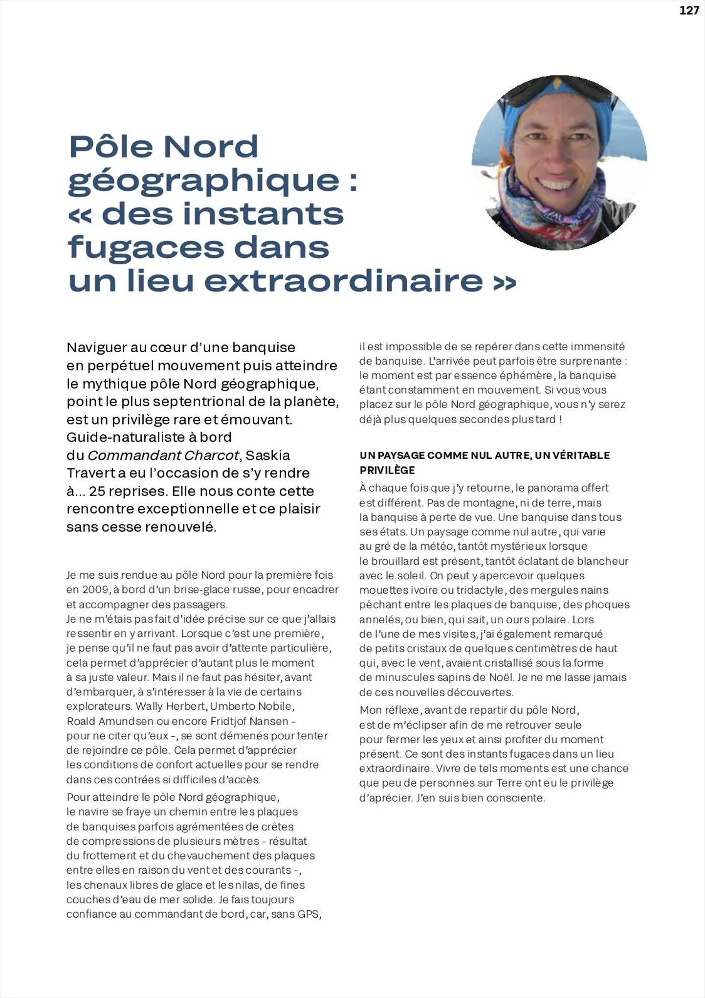 Catalogue Brochure Le Commandant Charcot 2022-2023, page 00127