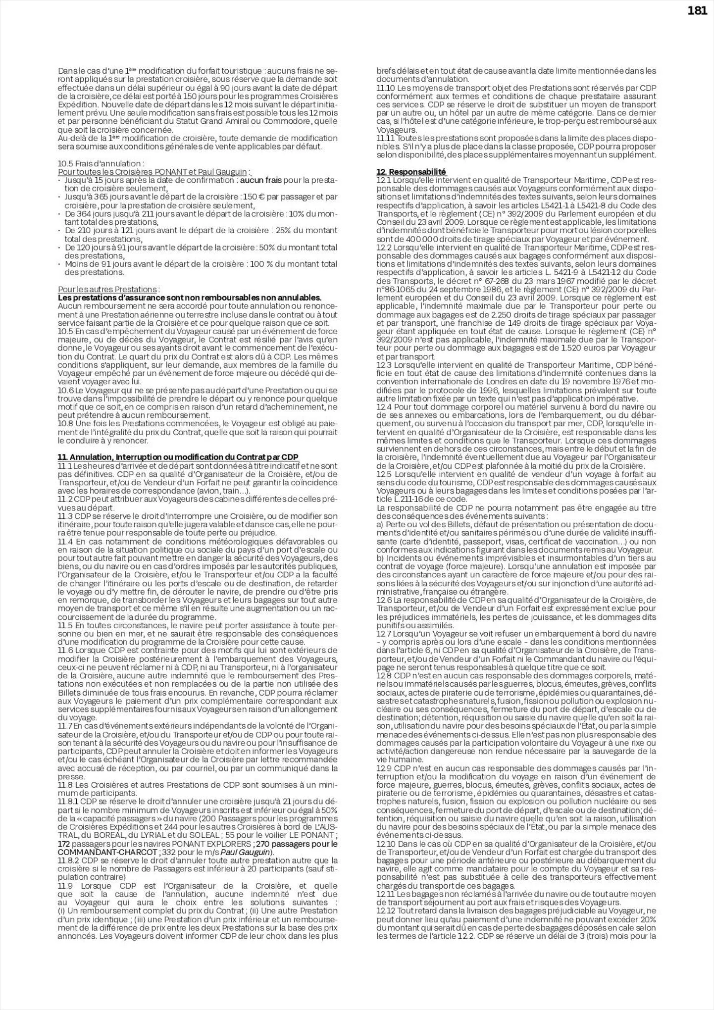 Catalogue Brochure Le Commandant Charcot 2022-2023, page 00181