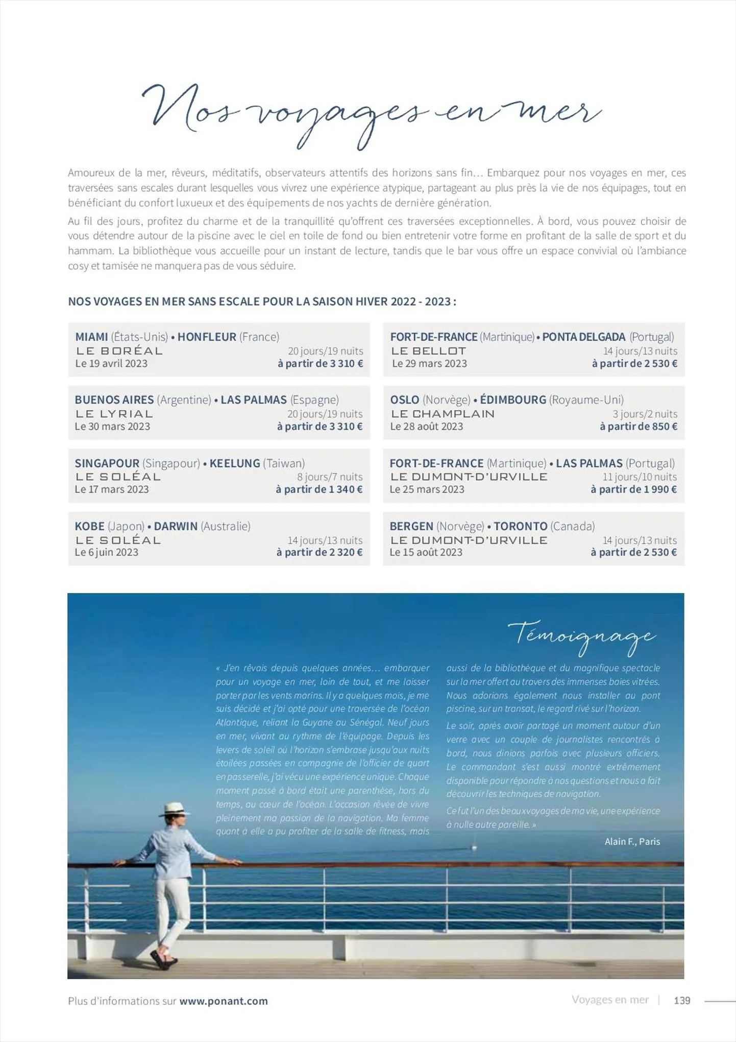 Catalogue Brochure hiver 2022-2023, page 00139