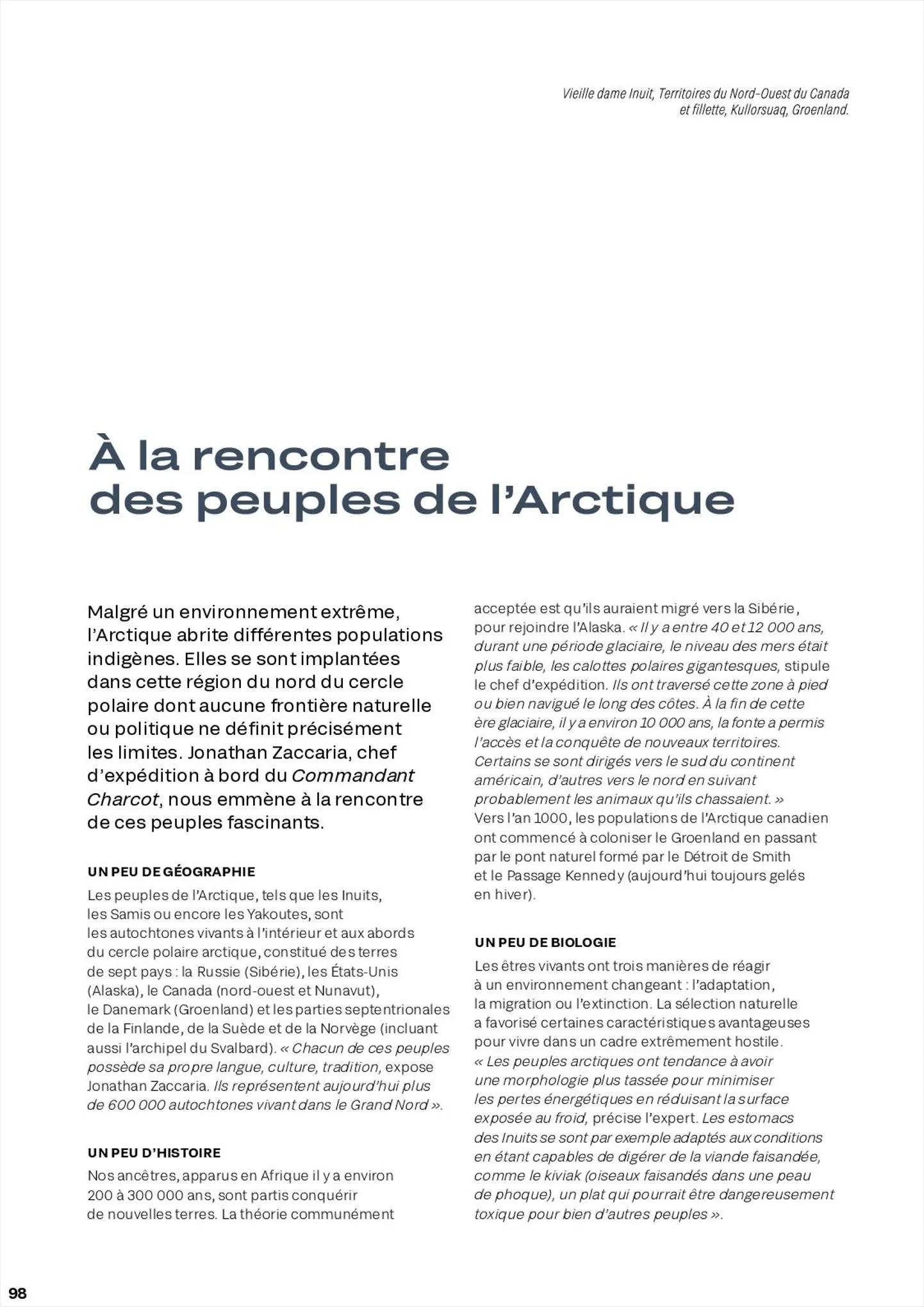 Catalogue Brochure Le Commandant Charcot 2022-2023, page 00098