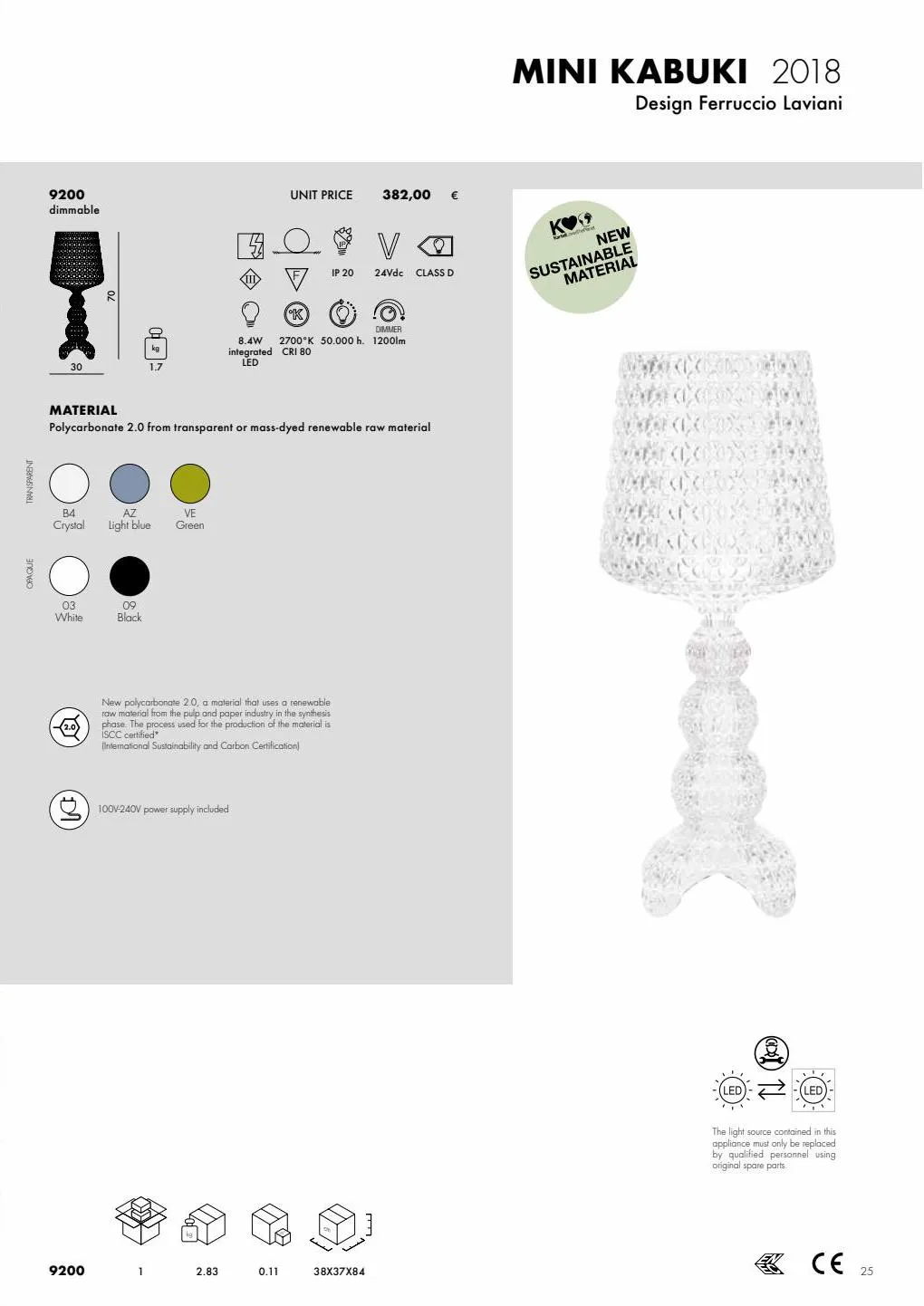Catalogue 2023 Kartell Lights, page 00025
