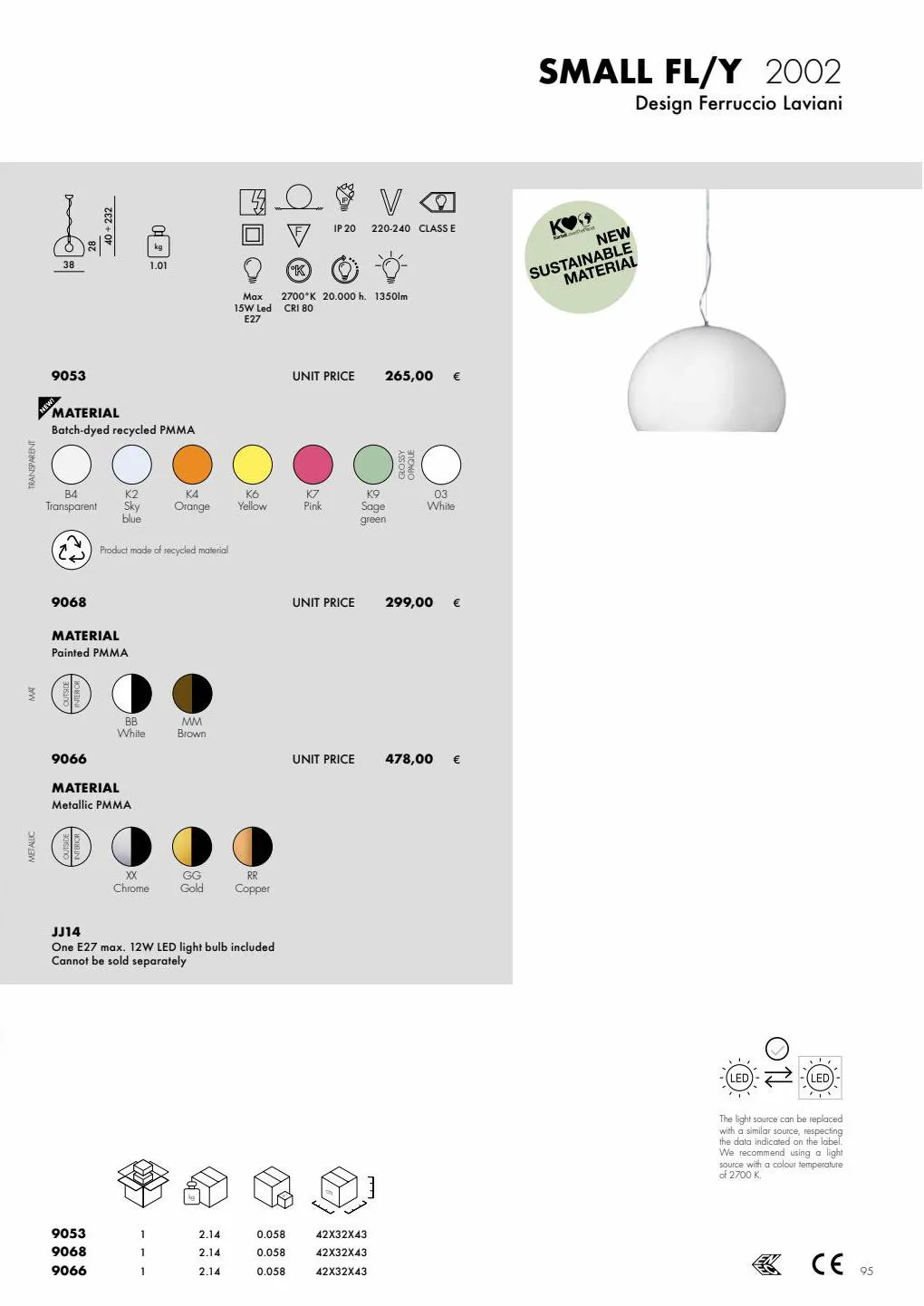 Catalogue 2023 Kartell Lights, page 00095