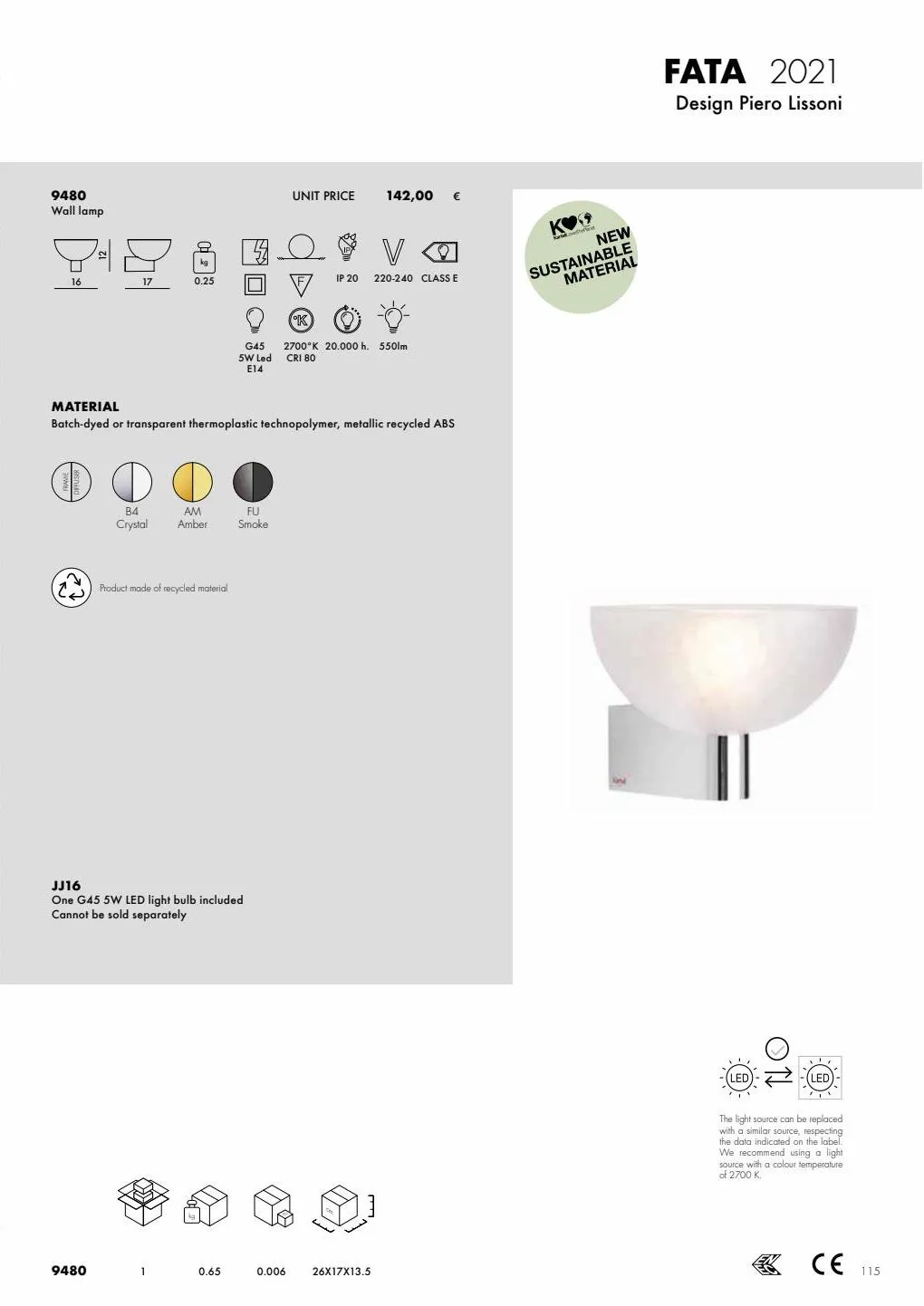 Catalogue 2023 Kartell Lights, page 00115