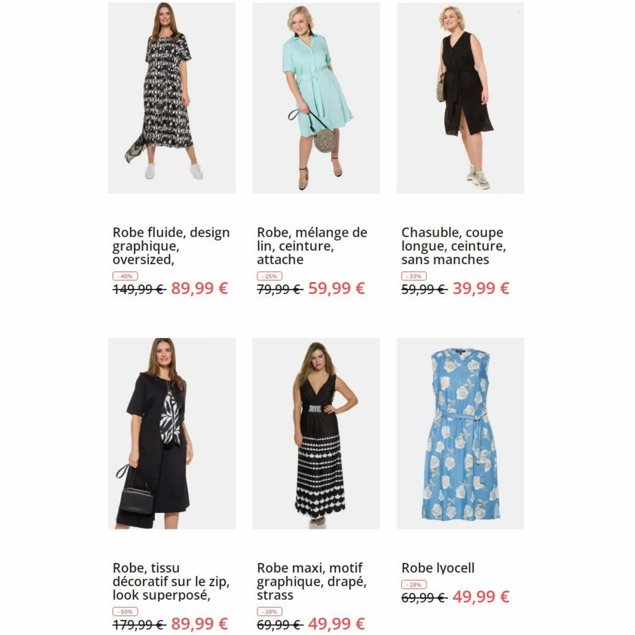 Catalogue Petits prix sur les robes, page 00002