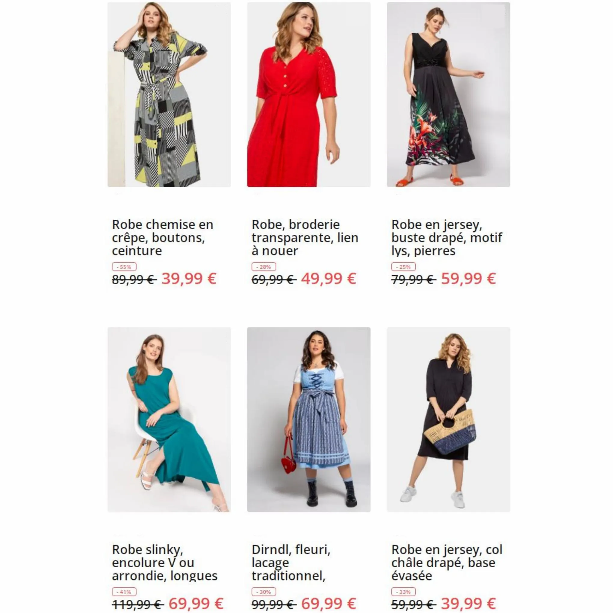 Catalogue Petits prix sur les robes, page 00006