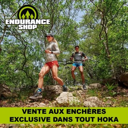 Vente aux enchères exclusive dans tout Hoka