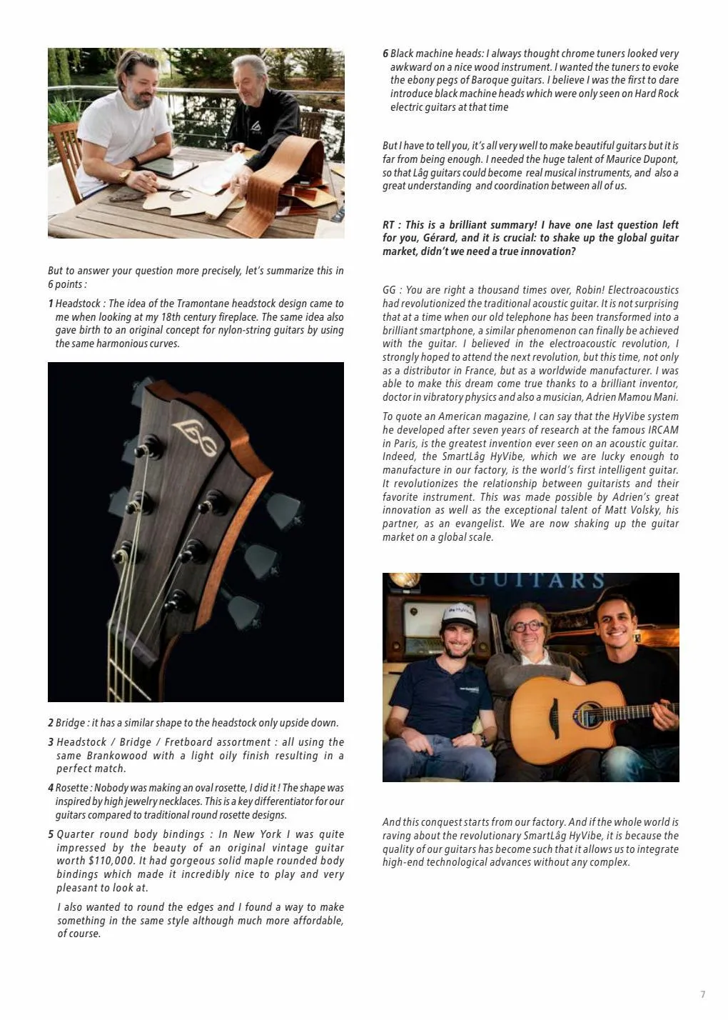 Catalogue Lâg Guitars Catalogue 2022-2023, page 00007