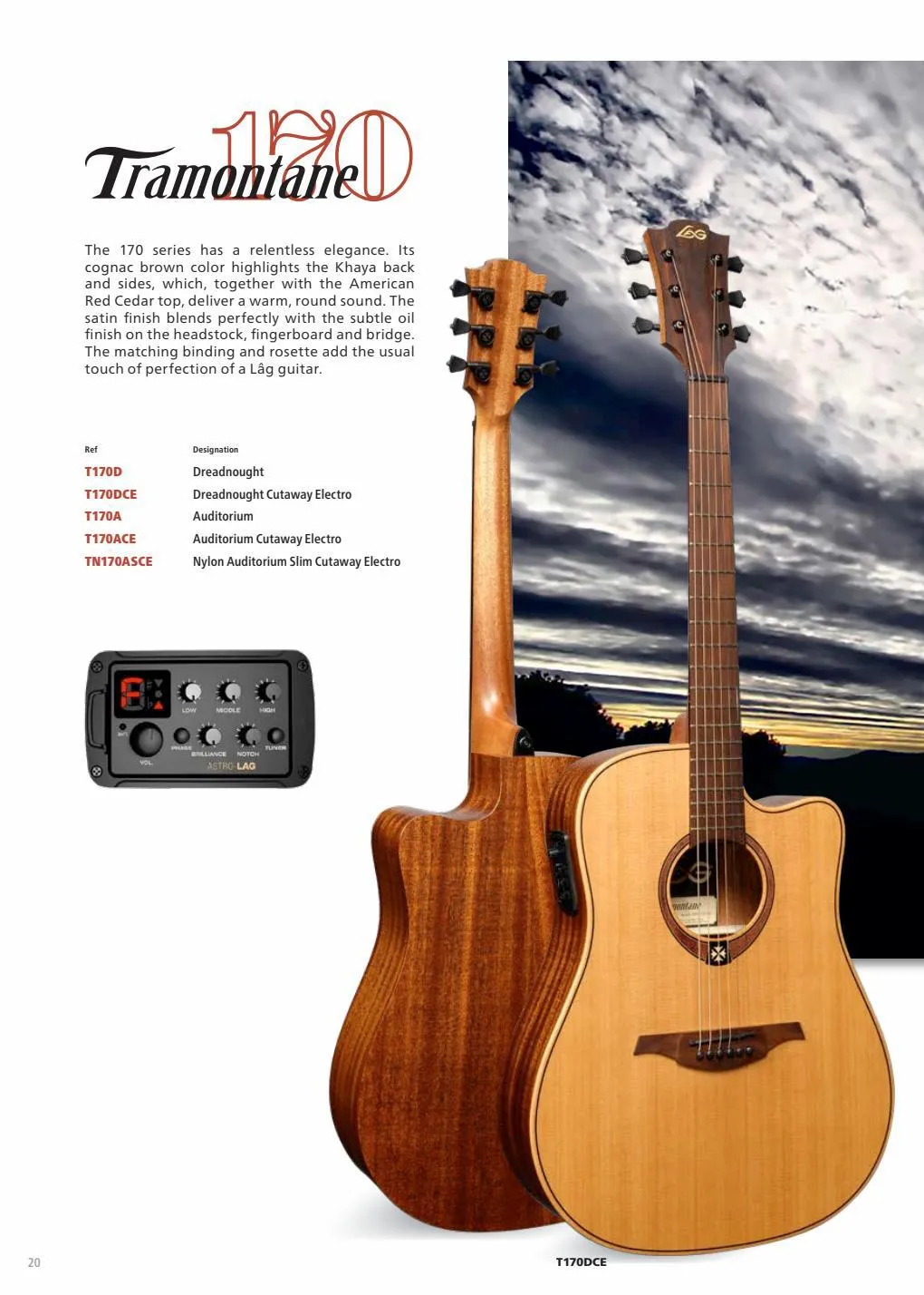 Catalogue Lâg Guitars Catalogue 2022-2023, page 00020