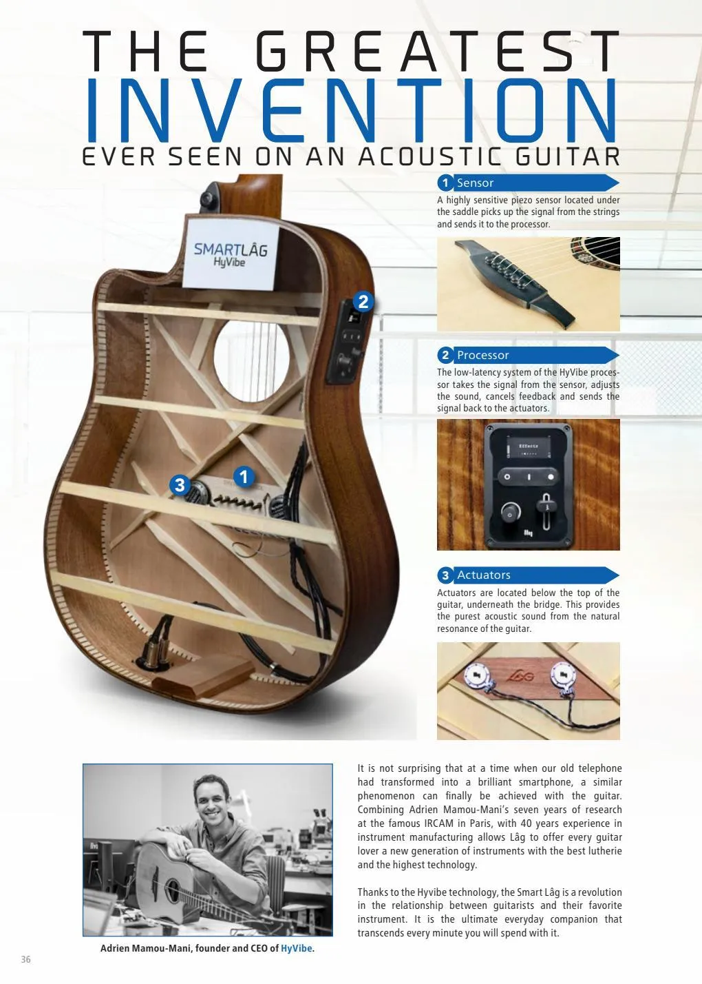 Catalogue Lâg Guitars Catalogue 2022-2023, page 00036