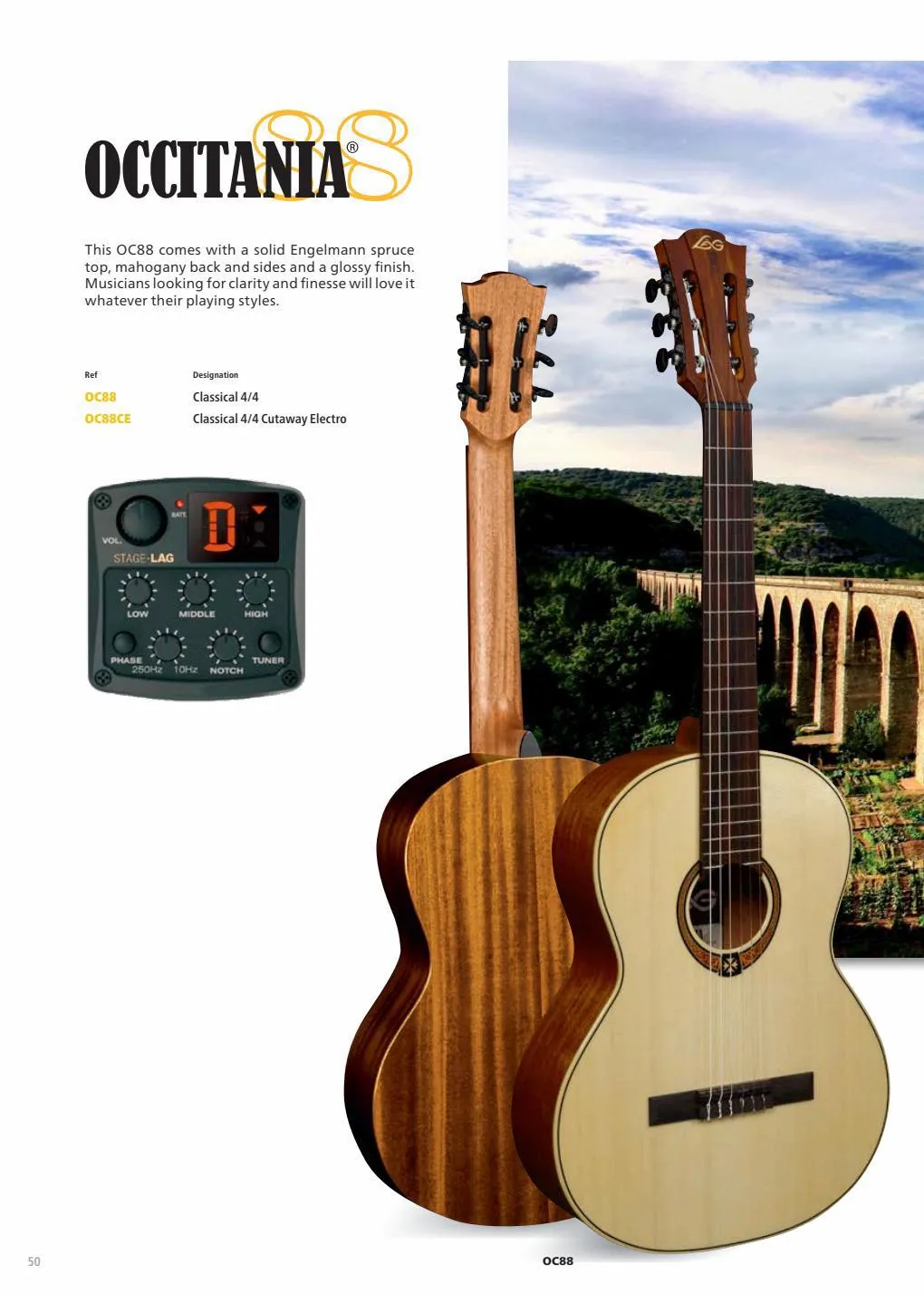 Catalogue Lâg Guitars Catalogue 2022-2023, page 00050