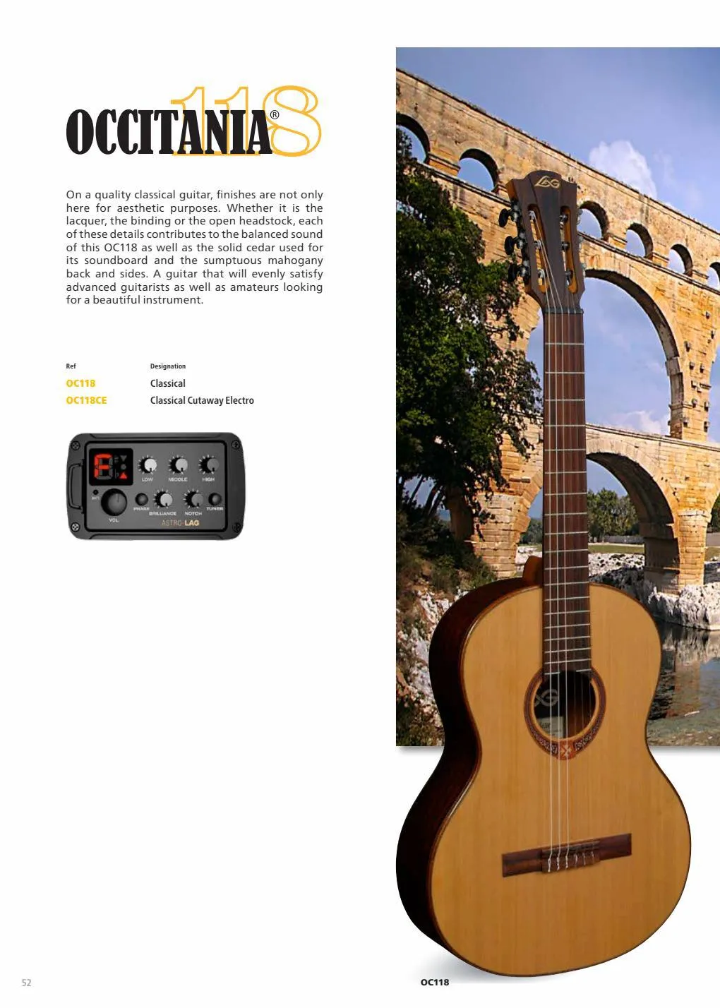 Catalogue Lâg Guitars Catalogue 2022-2023, page 00052