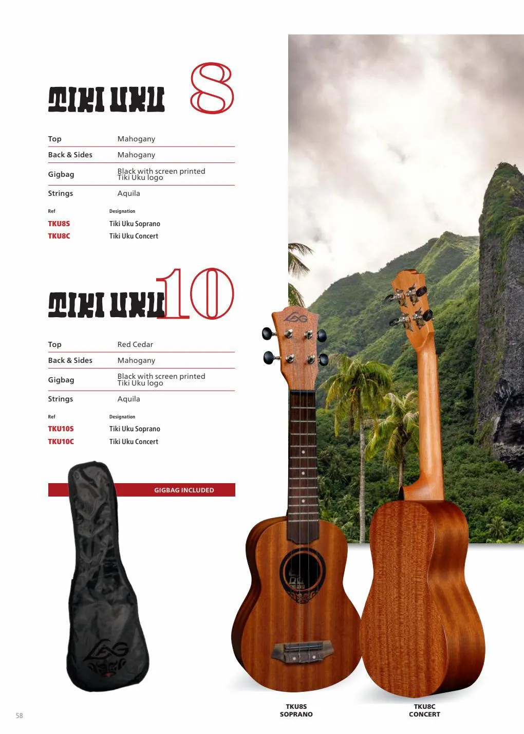 Catalogue Lâg Guitars Catalogue 2022-2023, page 00058