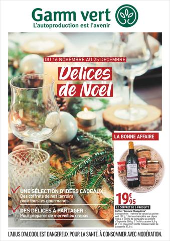 Catalogue Gamm vert à Lyon | Délices de Noël | 15/11/2022 - 25/11/2022
