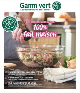 Catalogue Gamm vert à Lyon | 100% fait maison | 06/12/2022 - 29/01/2023