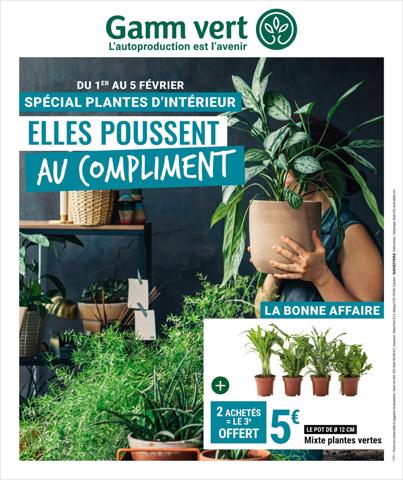 Catalogue Gamm vert à Bordeaux | Spécial plantes d'intérieur | 31/01/2023 - 05/02/2023