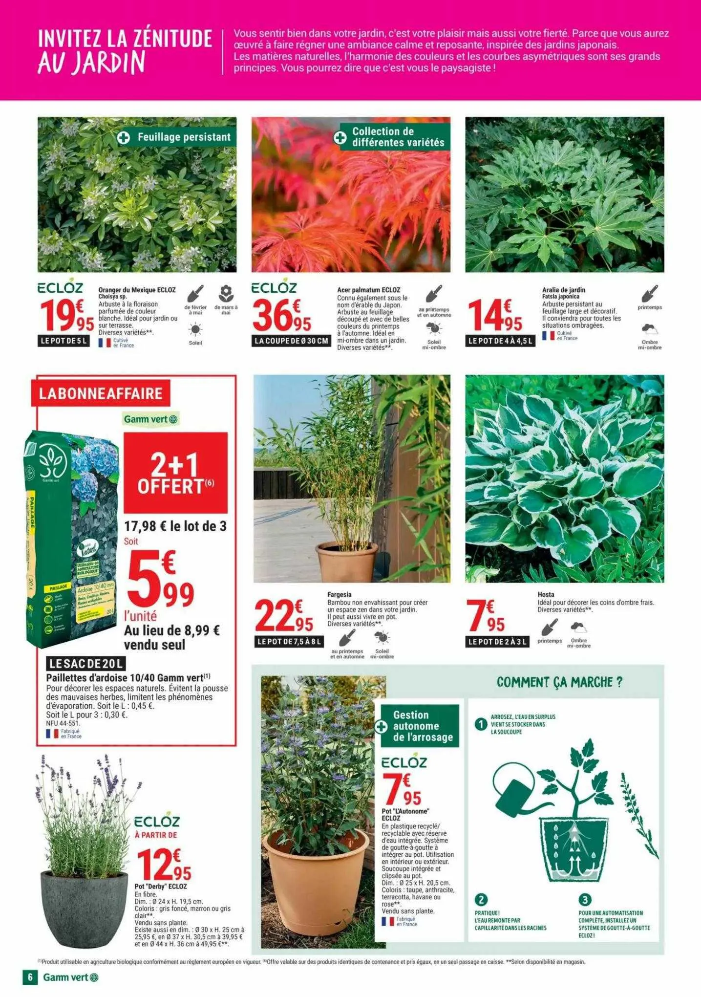 Catalogue Catalogue Gamm Vert, page 00006