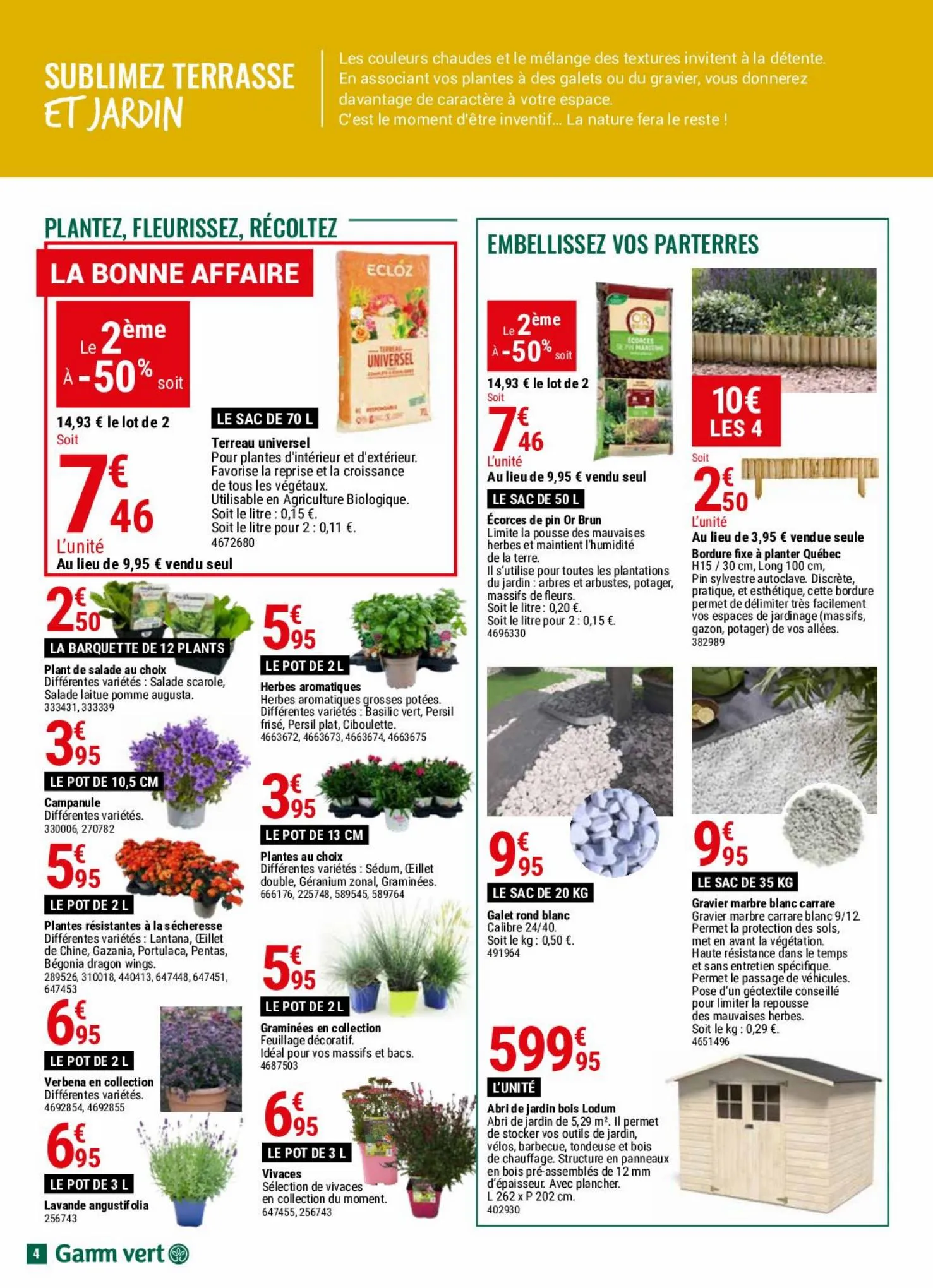 Catalogue E-tract fêtons l'été - juillet 2023 Jardinerie, page 00004