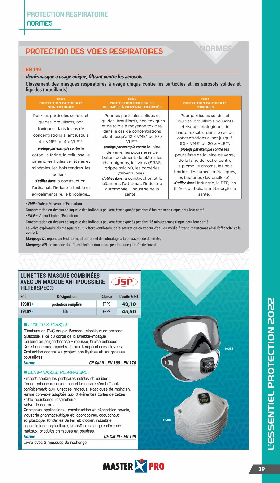 Catalogue Essentiel Protection 2022, page 00041