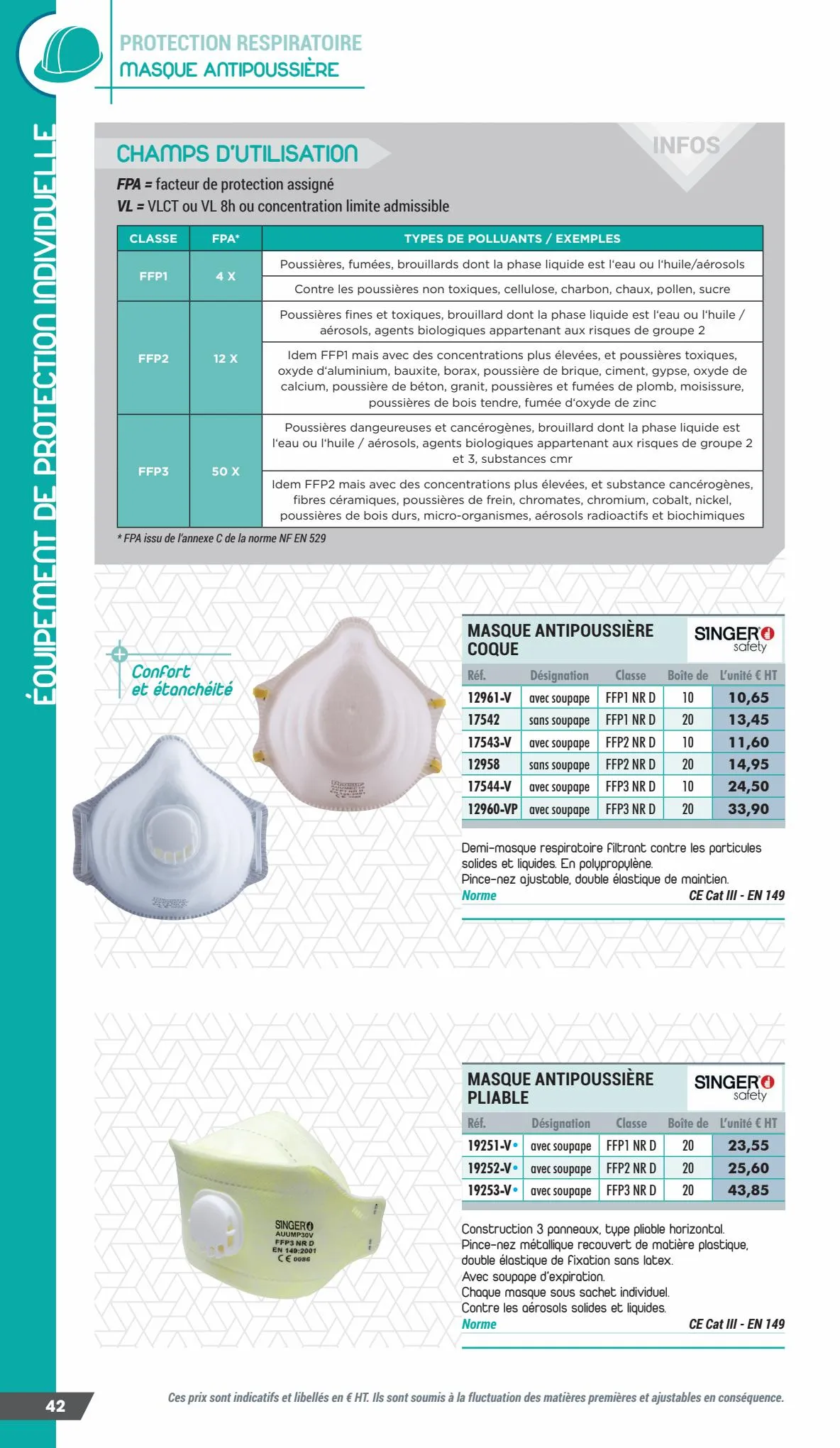 Catalogue Essentiel Protection 2022, page 00044
