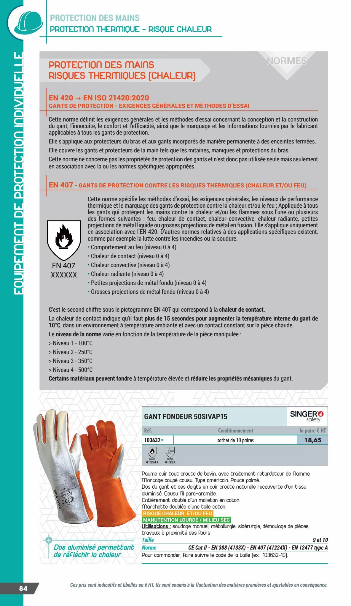 Catalogue Essentiel Protection 2022, page 00086